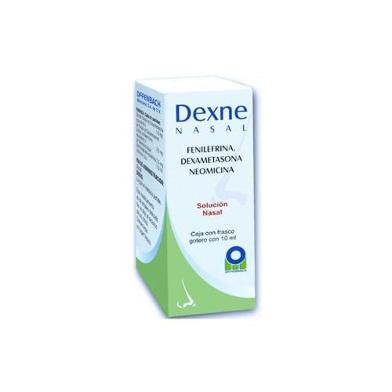 Dexametasona / Fenilefrina / Neomicina 1 / 2.5 / 3.5 Mg / Ml 10 Ml Nasal Gotas Dexne