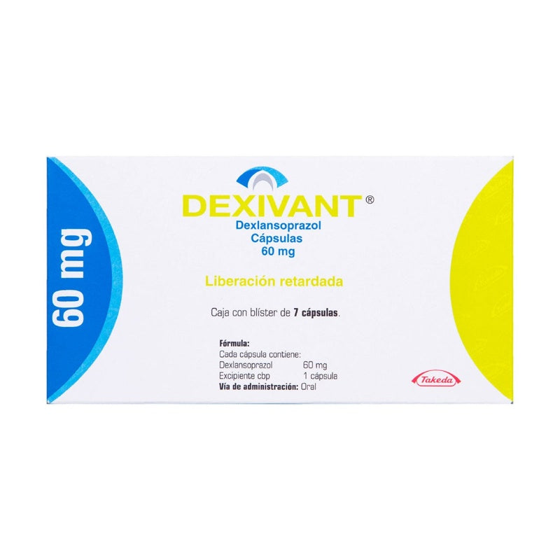 Dexivant 60 Mg Con 7 Capsulas Liberación Retardada