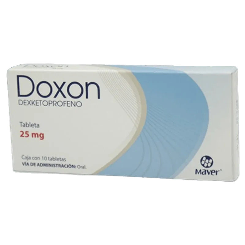 Dexketoprofeno 25 Mg Con 10 Capsulas Doxon 7502009746222