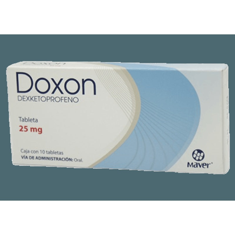 Dexketoprofeno 25 Mg Con 10 Capsulas Doxon