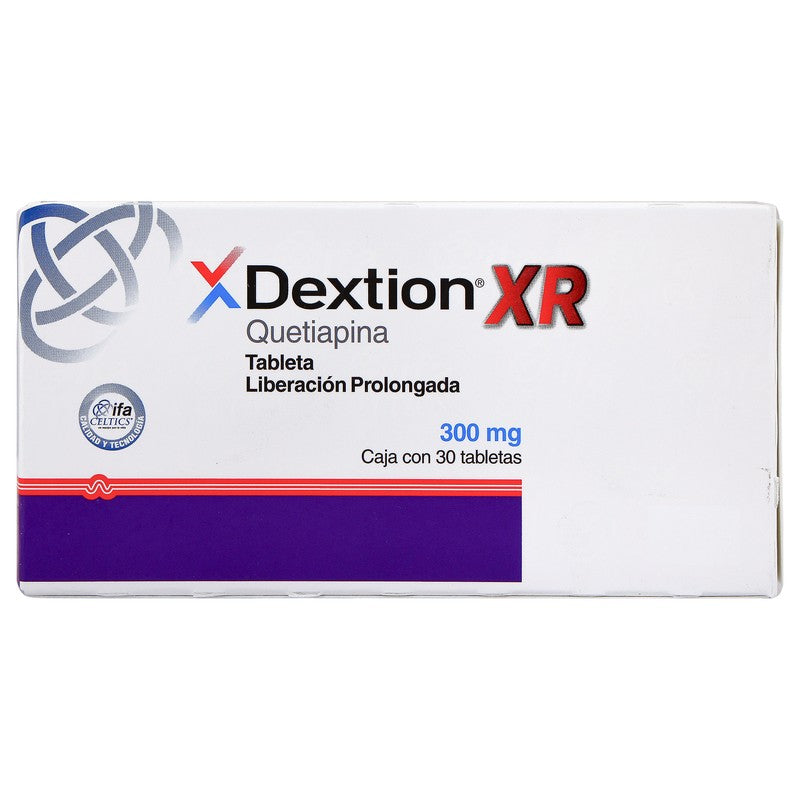 Dextion Xr 300 Mg Con 30 Tabletas Liberación Prolongada 7501249602350