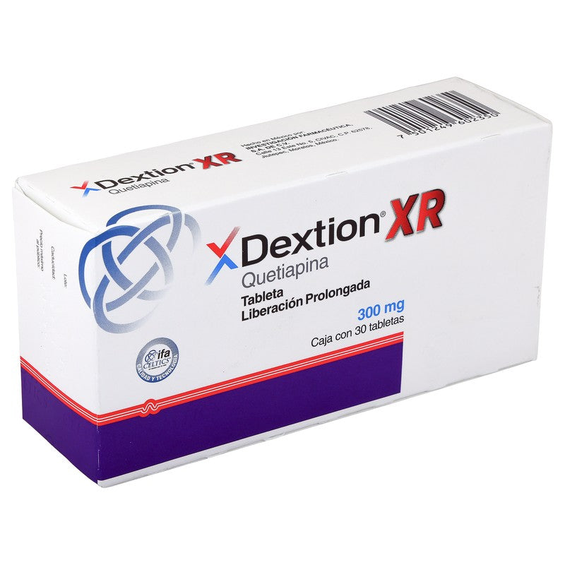 Dextion Xr 300 Mg Con 30 Tabletas Liberación Prolongada 7501249602350 2