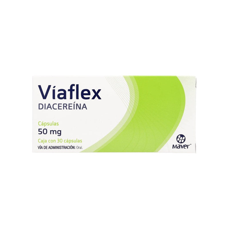 Diacereina 50 Mg Con 30 Capsulas Viaflex