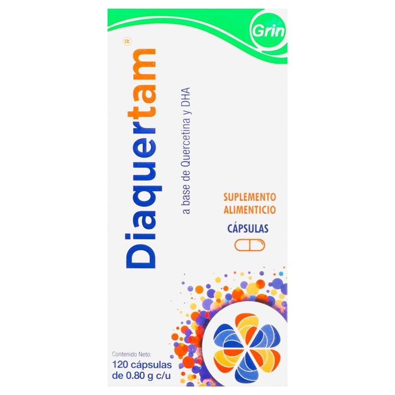 Diaquertam Suplemento Alimenticio 120Capsulas