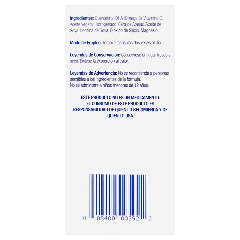 Diaquertam Suplemento Alimenticio 120Capsulas