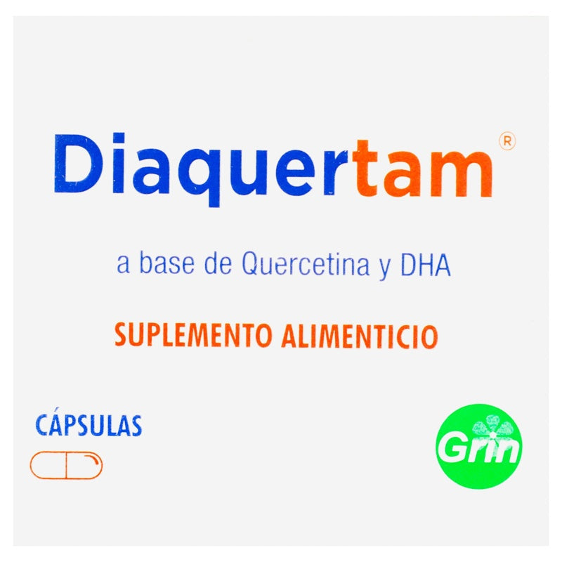 Diaquertam Suplemento Alimenticio 120Capsulas