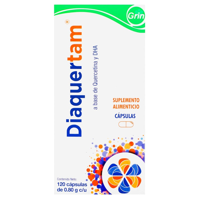 Diaquertam Suplemento Alimenticio 120Capsulas