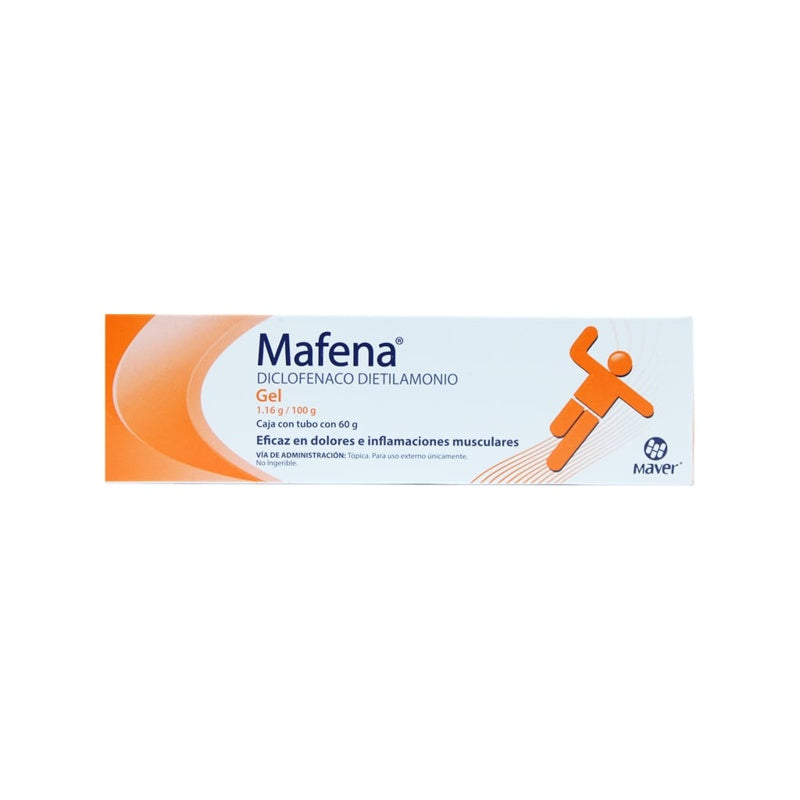 Diclofenaco 1.18% 60 Gr Gel Tópica Mafena