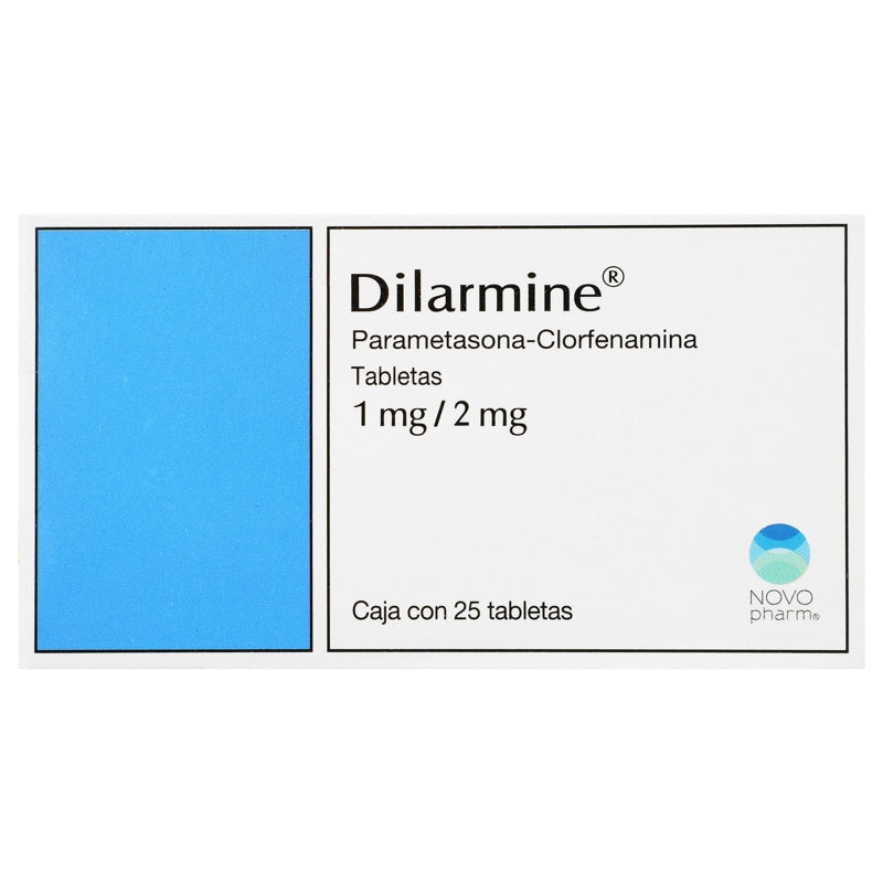Dilarmine 1 / 2 Mg Con 25 Tabletas