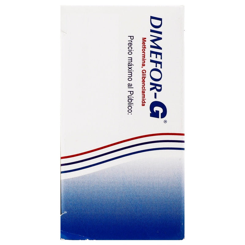 Dimefor G 500 / 2.5,Mg 30 Tabletas