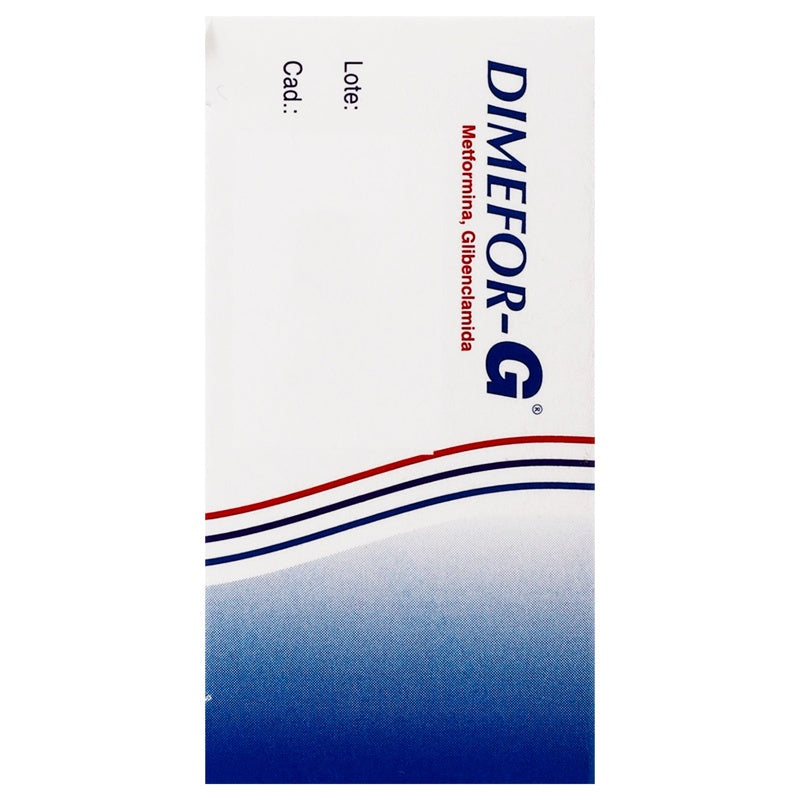 Dimefor G 500 / 2.5,Mg 30 Tabletas