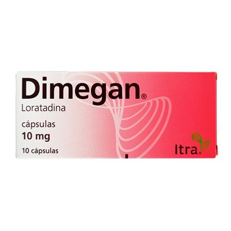 Dimegan 10 Mg Con 10 Capsulas