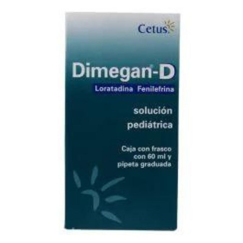 Dimegan D Pediátrico 0.5 / 1 Mg / Ml 60 Ml Jarabe