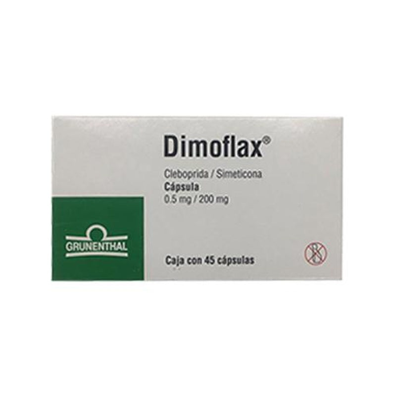 Dimoflax 0.5 / 200 Mg Con 45 Capsulas