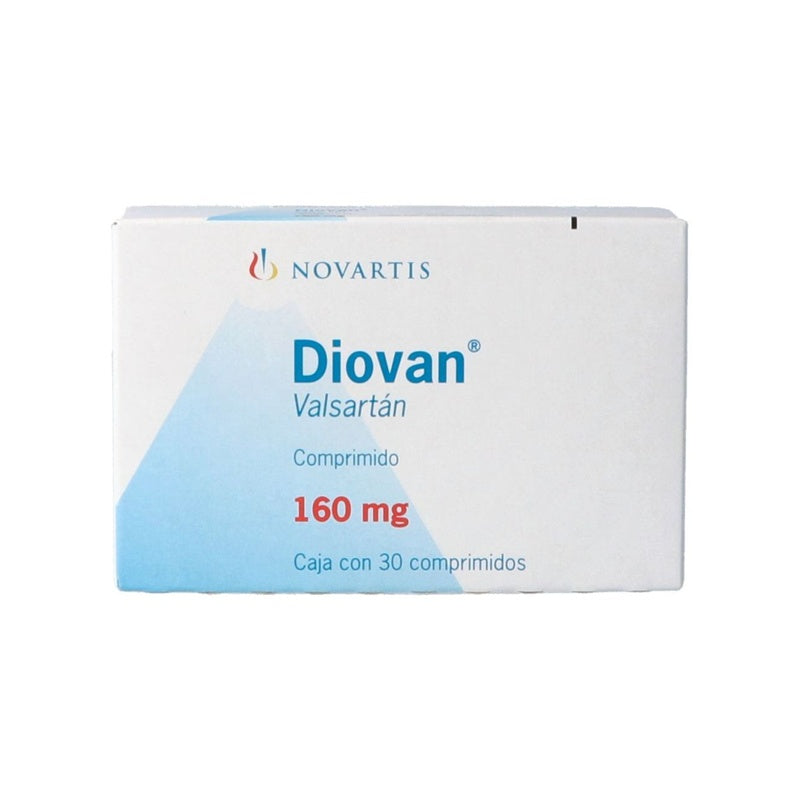 Diovan 160 Mg Con 30 Comprimidos