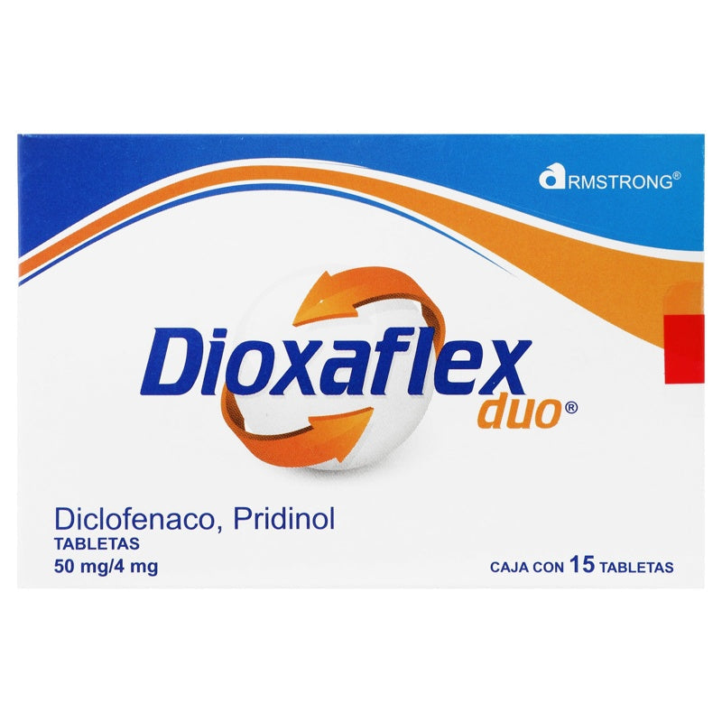 Dioxaflex Duo 50 / 4 Mg Con 15 Tabletas