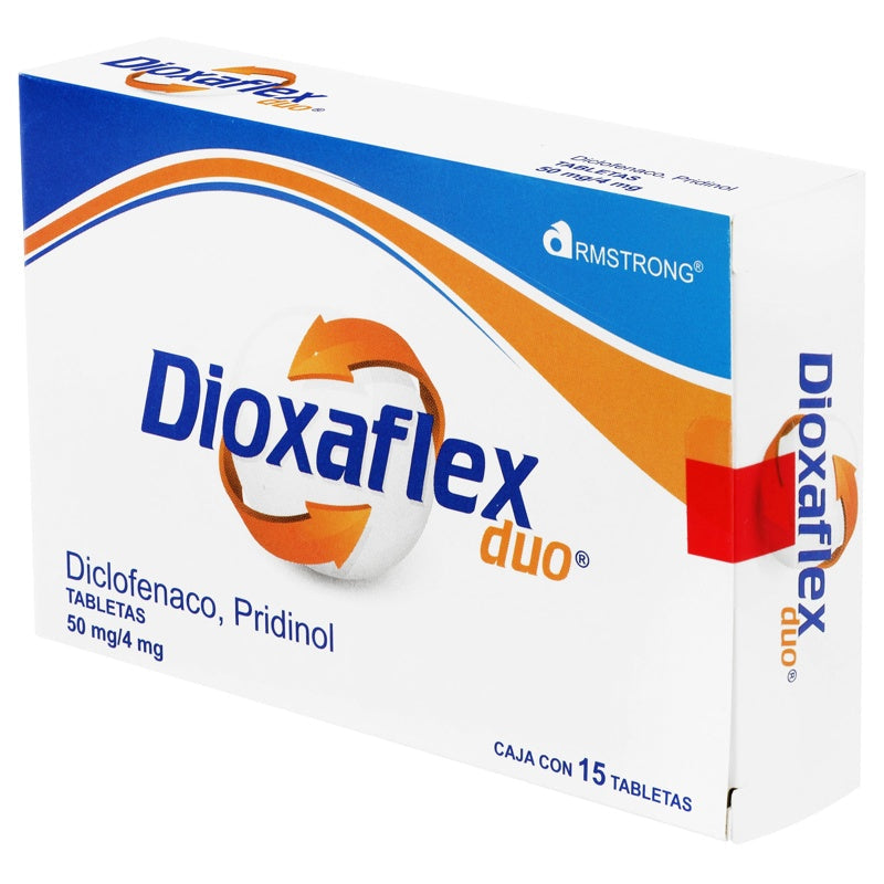 Dioxaflex Duo 50 / 4 Mg Con 15 Tabletas