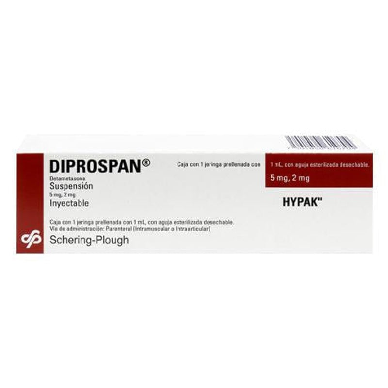 Diprospan 5 / 2 Mg / 2 Ml 1 Ml Hypac