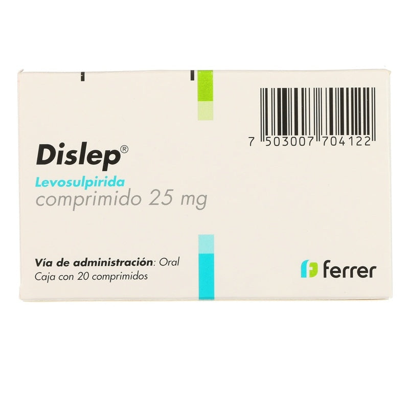 Dislep 25 Mg 20 Comp