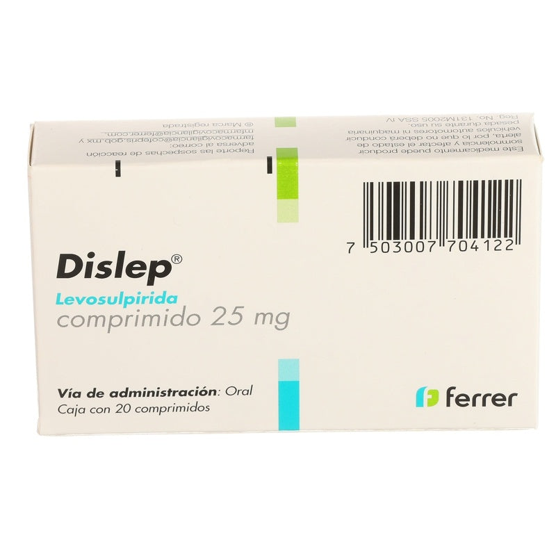 Dislep 25 Mg 20 Comp
