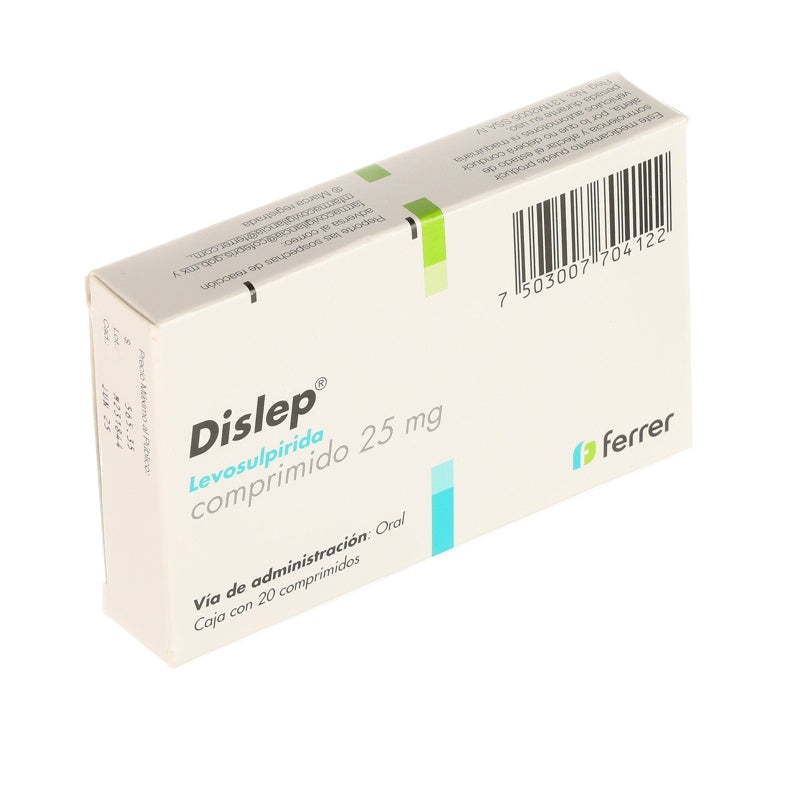 Dislep 25 Mg 20 Comp