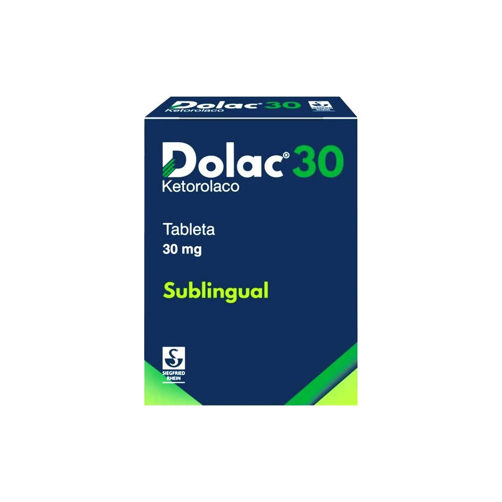 Dolac 30 Mg Con 2 Tabletas Sub 7501300407016