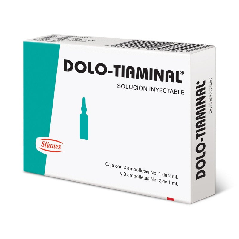 Dolo Tiaminal 3X2 Ml 3X1 Ml Ampolletas