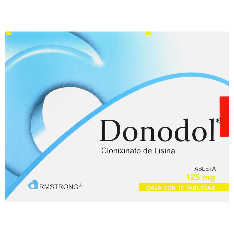 Donodol 125 Mg Con 10 Tabletas 7501089808219 perfil 7