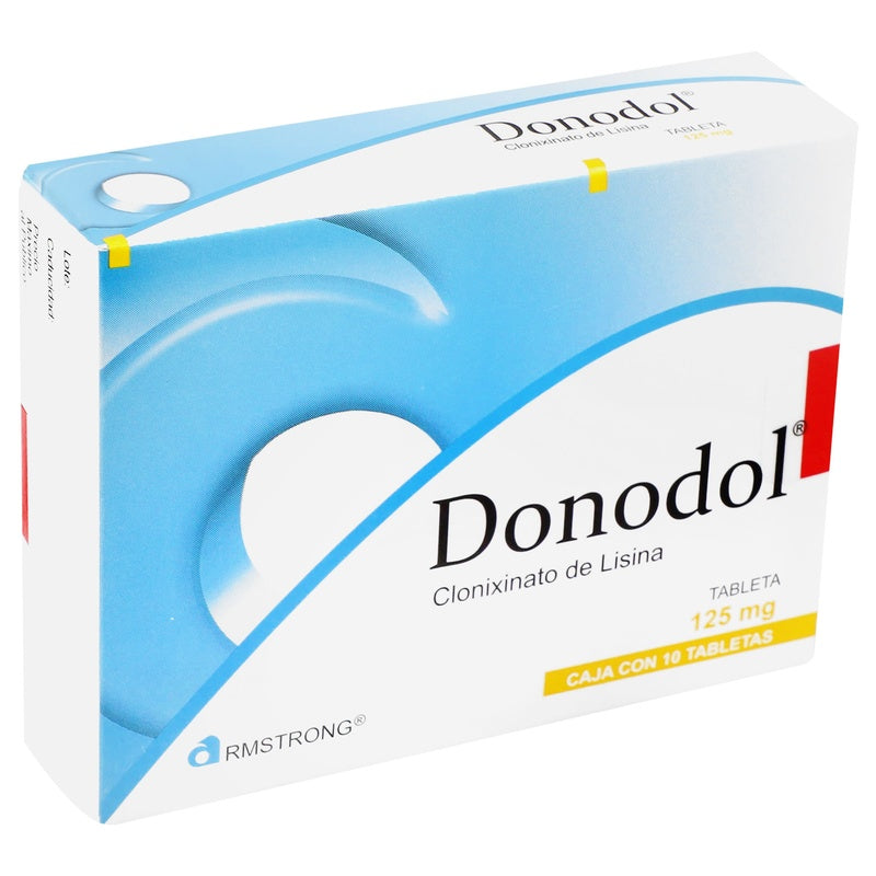Donodol 125 Mg Con 10 Tabletas 7501089808219 perfil 2