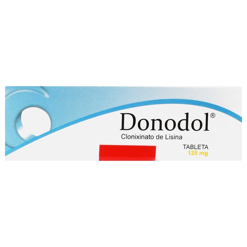 Donodol 125 Mg Con 10 Tabletas 7501089808219