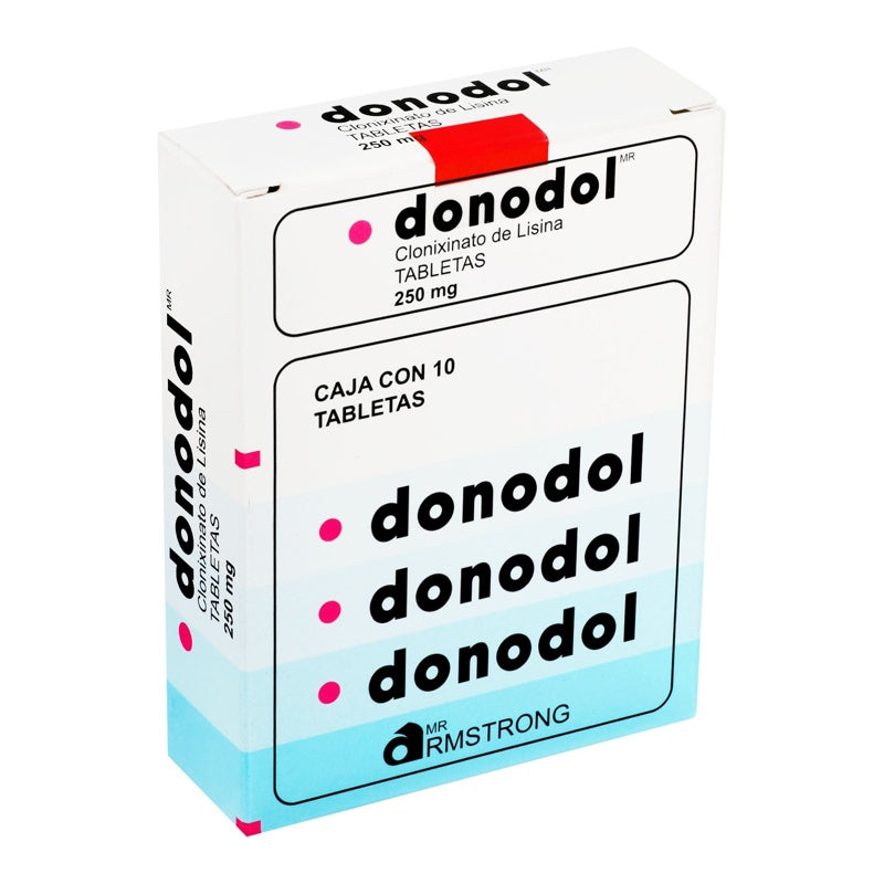 Donodol 250 Mg Con 10 Tabletas