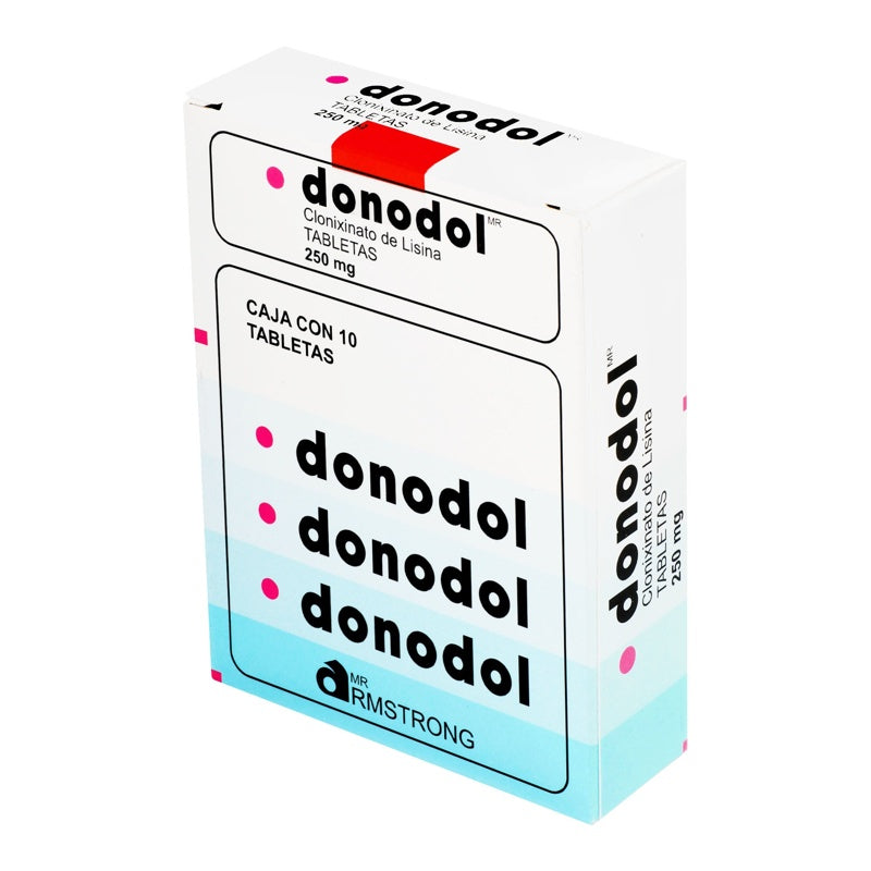 Donodol 250 Mg Con 10 Tabletas