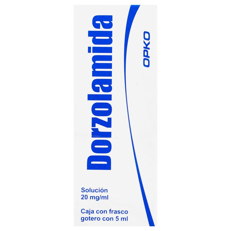 Dorzolamida 20 Mg / Ml 5 Ml Naranja Gotas Opko 0739 75050733 perfil 5