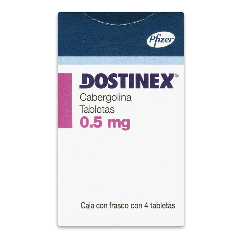 Dostinex 0.50 Mg Con 4 Tabletas 7501287612779