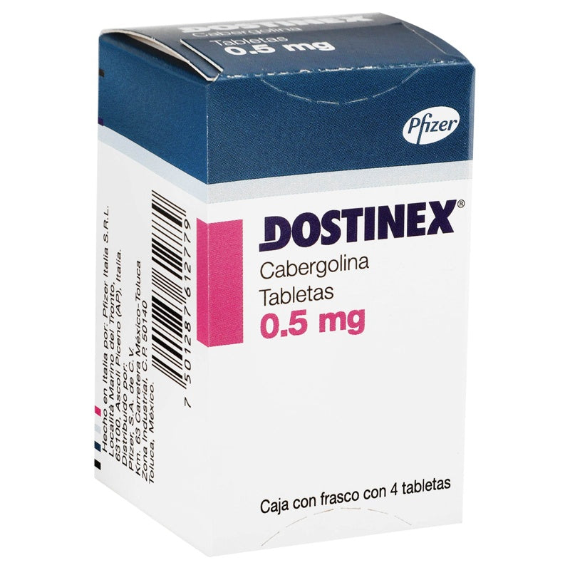 Dostinex 0.50 Mg Con 4 Tabletas 7501287612779 perfil 3
