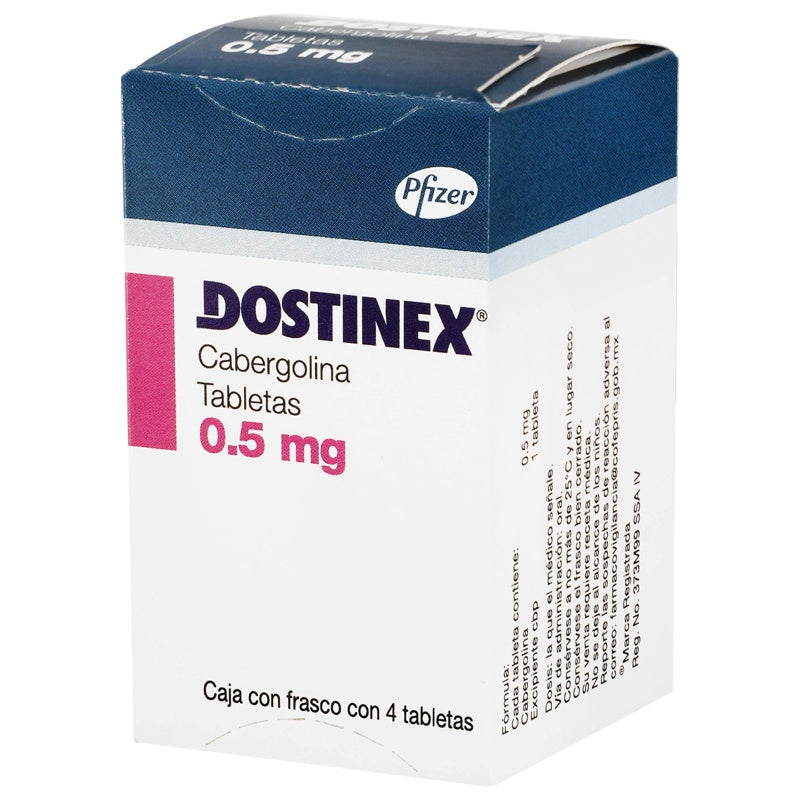 Dostinex 0.50 Mg Con 4 Tabletas 7501287612779 perfil 4