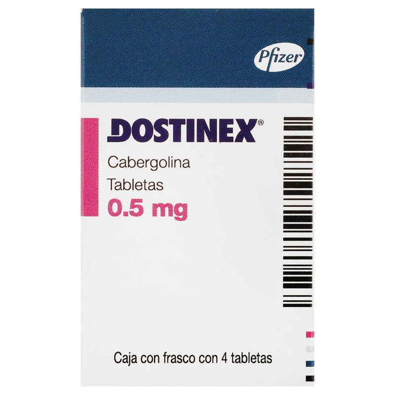 Dostinex 0.50 Mg Con 4 Tabletas 7501287612779 perfil 7