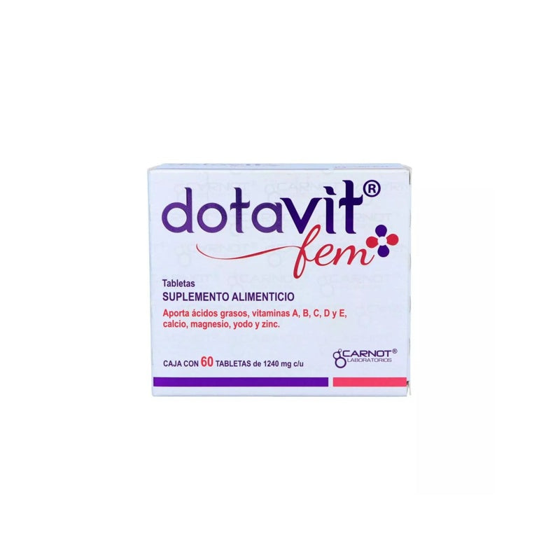 Dotavit Fem 60 Tabletas Suplemento Alimenticio