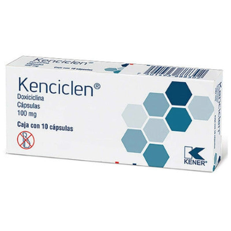 Doxiciclina 100 Mg Con 28 Capsulas Kener 7501493874459 2