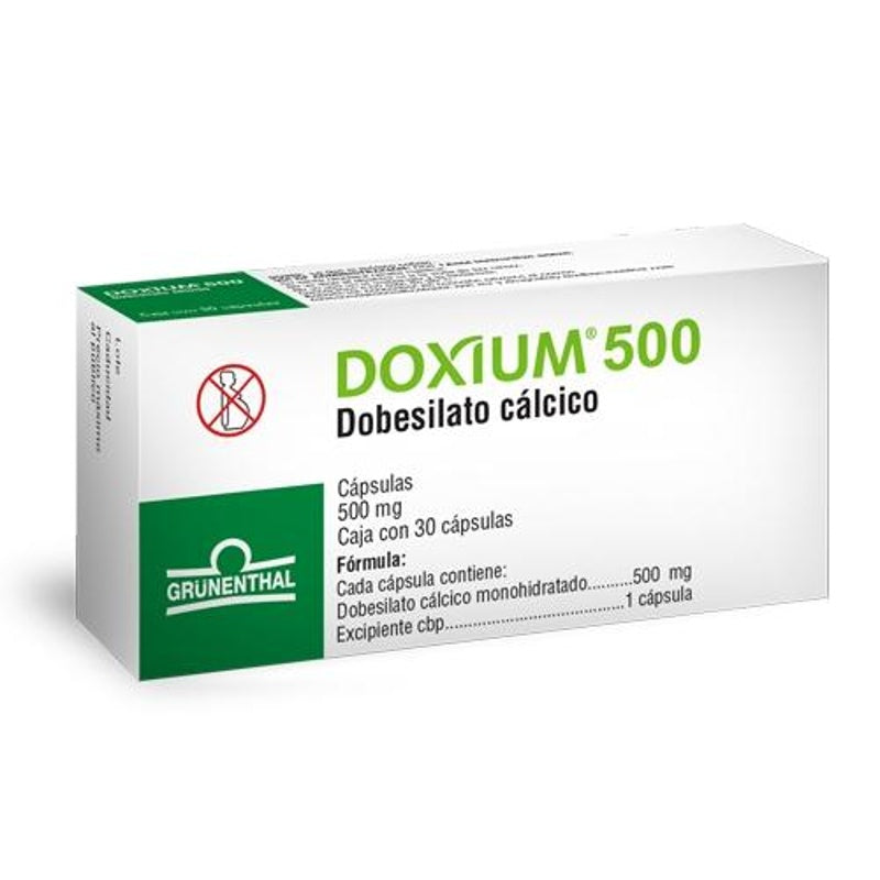 Doxium 500 Mg Con 30 Capsulas