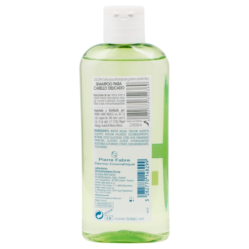 Ducray Ext-Doux Shampoo Para Cabello Delgado 200 Ml