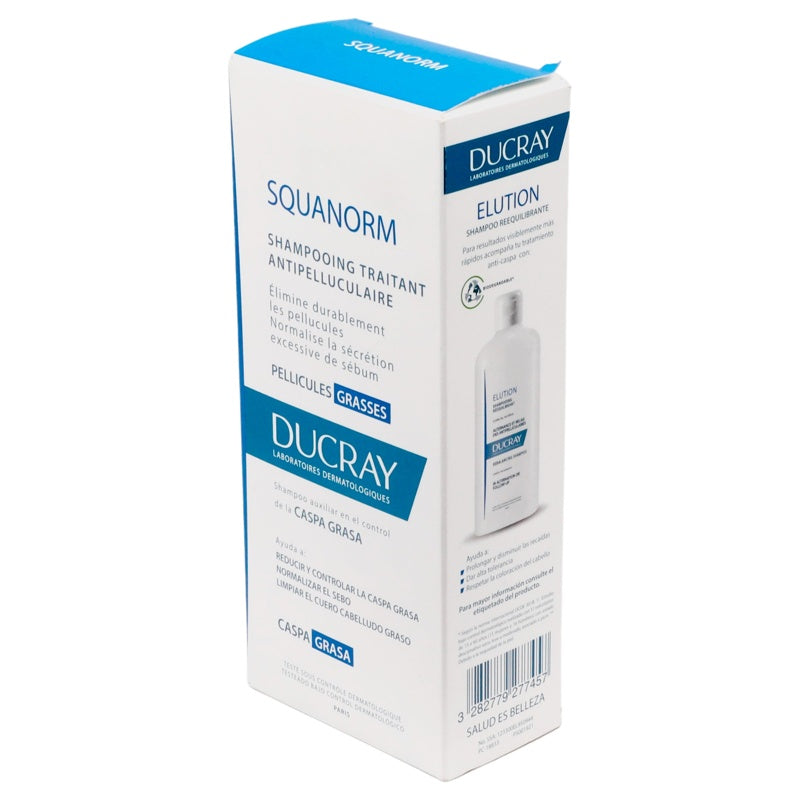 Ducray Squanorm Shampoo Caspa Gra 200 Ml