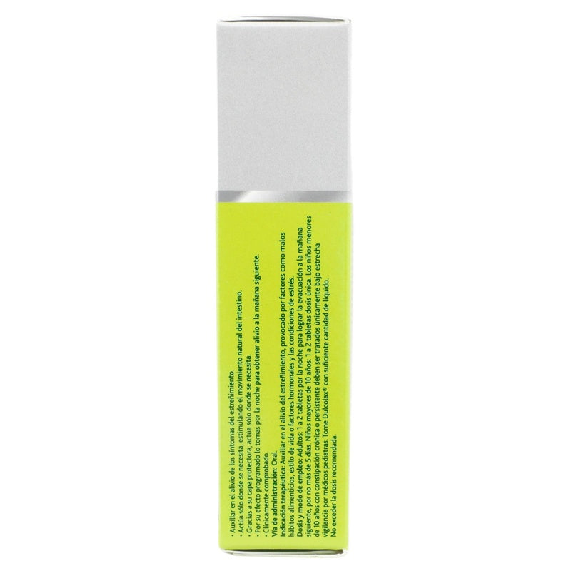 Dulcolax 5 Mg Con 30 Grageas 7501165011663 perfil 4