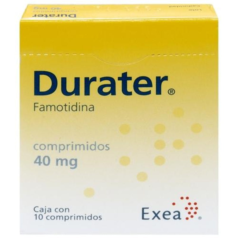 Durater 40 Mg Con 10 Tabletas