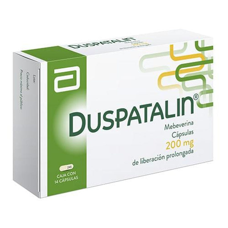 Duspatalin 200 Mg Con 14 Capsulas Liberación Prolongada