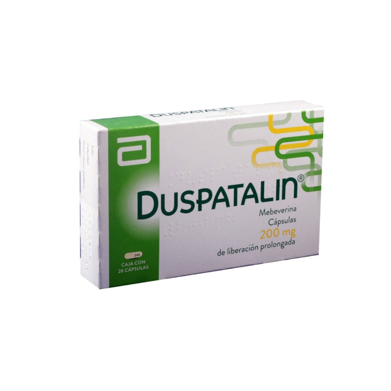 Duspatalin 200 Mg Con 28 Capsulas Liberación Prolongada