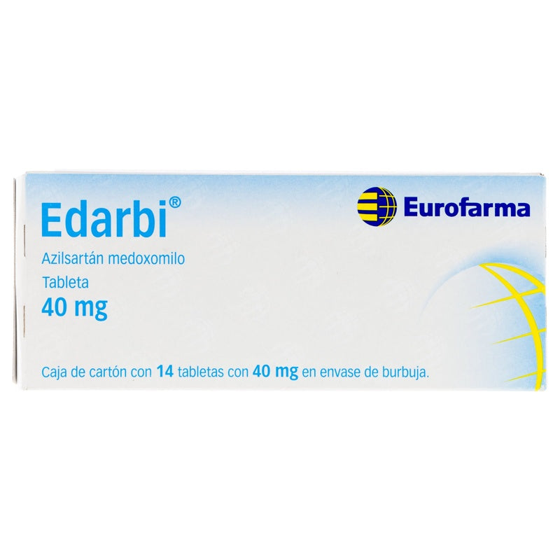 Edarbi 40 Mg Con 14 Tabletas