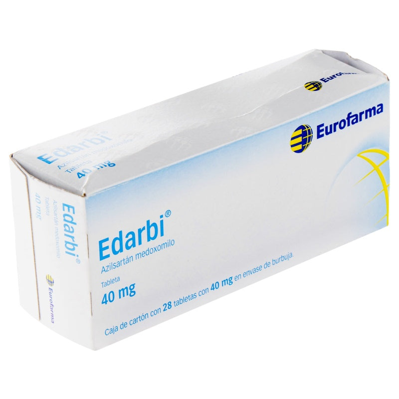 Edarbi 40 Mg Con 28 Tabletas