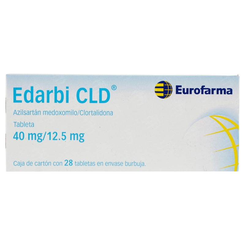 Edarbi Cld 40 / 12.5 Mg Con 28 Tabletas