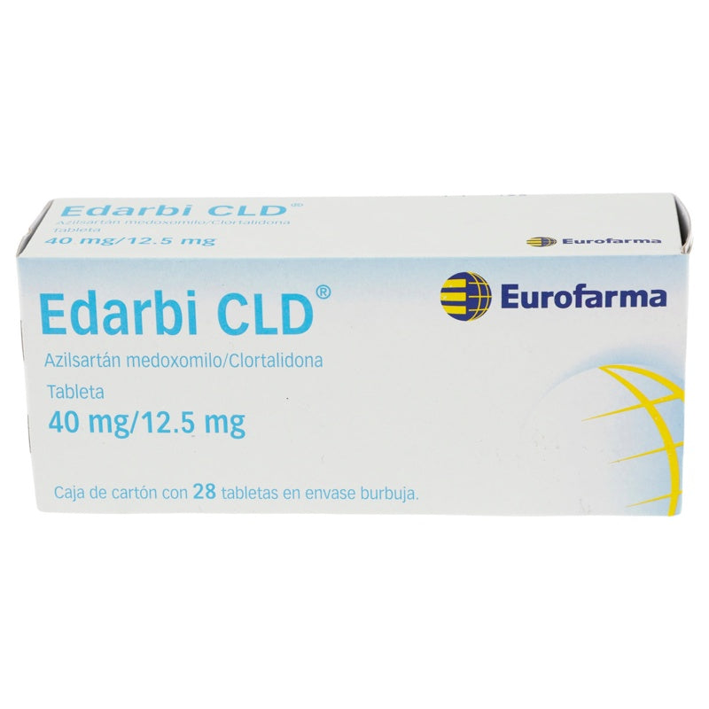 Edarbi Cld 40 / 12.5 Mg Con 28 Tabletas